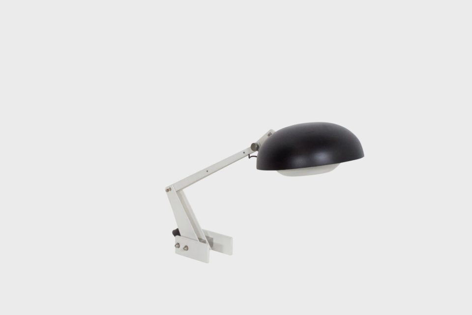 Rare Table / Desk Lamp by Wim Rietveld for Gispen