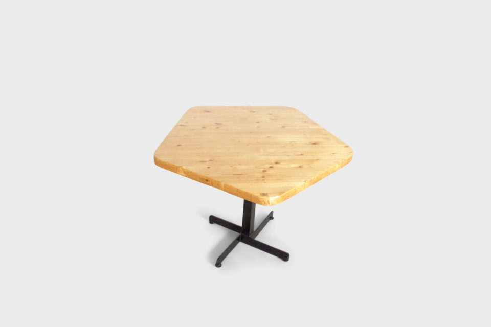 Charlotte Perriand Pentagonal ‘Les Arcs’ Dining Table