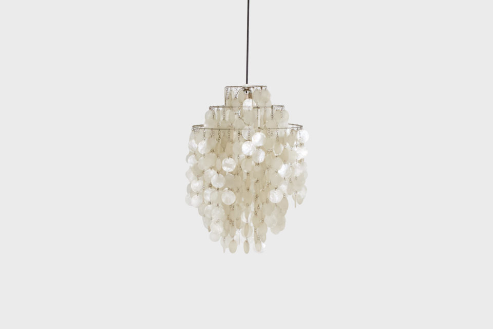 Early Verner Panton Fun 1DM Chandelier