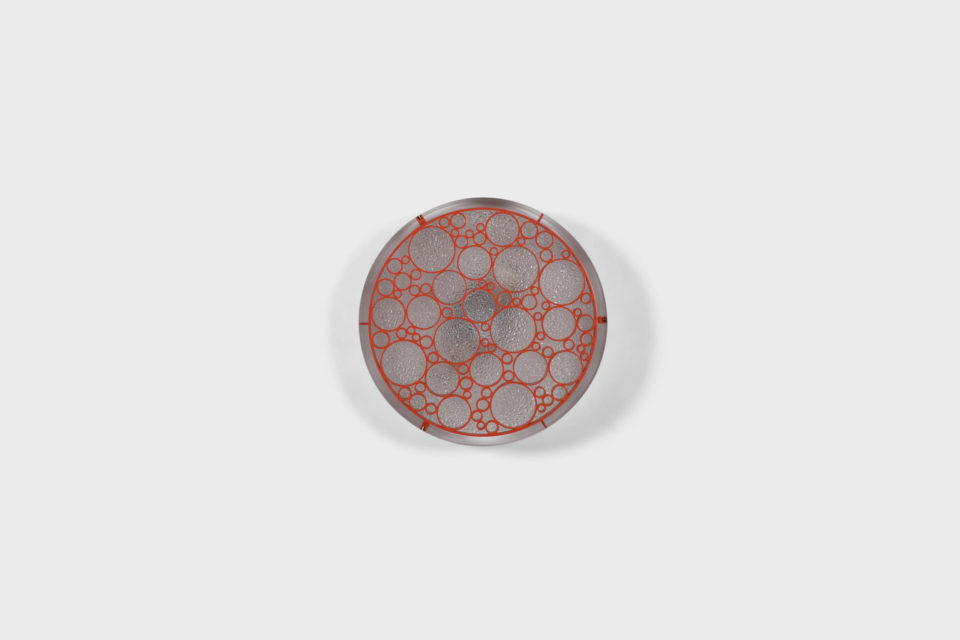 Eight Alliance Flush Mounts by RAAK Amsterdam, 1970s