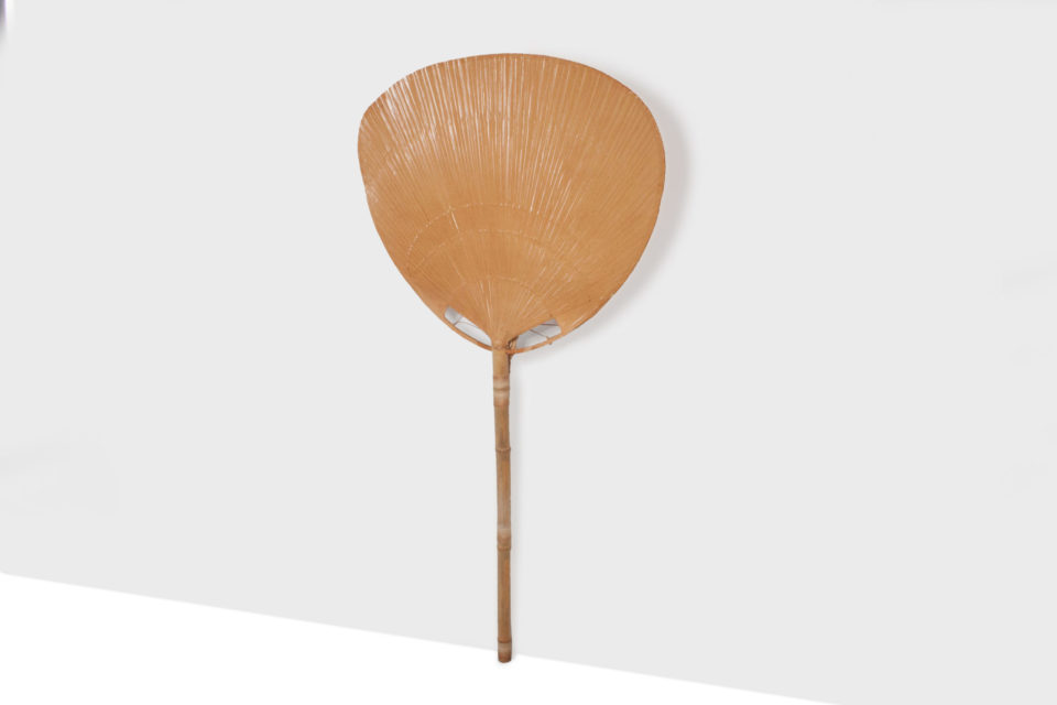 Very Large ‘Uchiwa’ Floor Lamp by Ingo Maurer