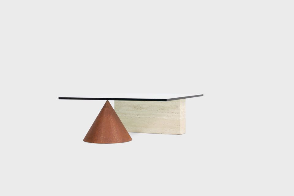 Lela & Massimo Vignelli 'Kono' Coffee Table for Casigliani