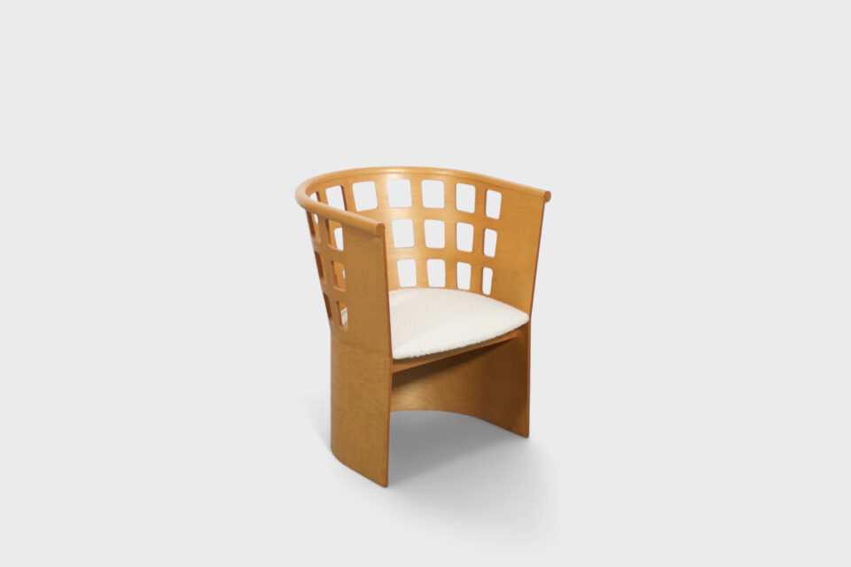 Rare Eero Aarnio Birch Armchair for Asko