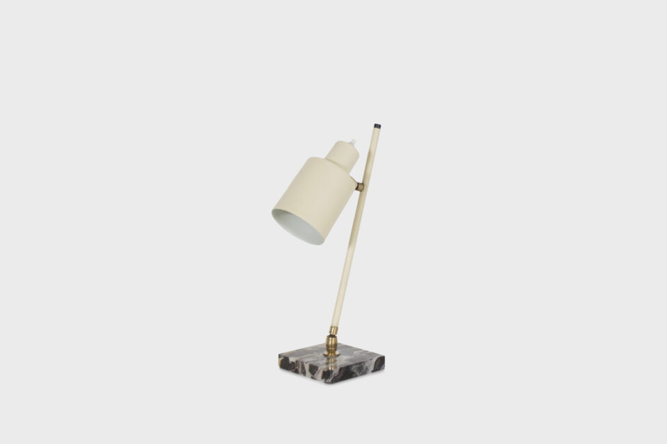 Beautiful Table Lamp by Stilux Milano in Metal and Marble