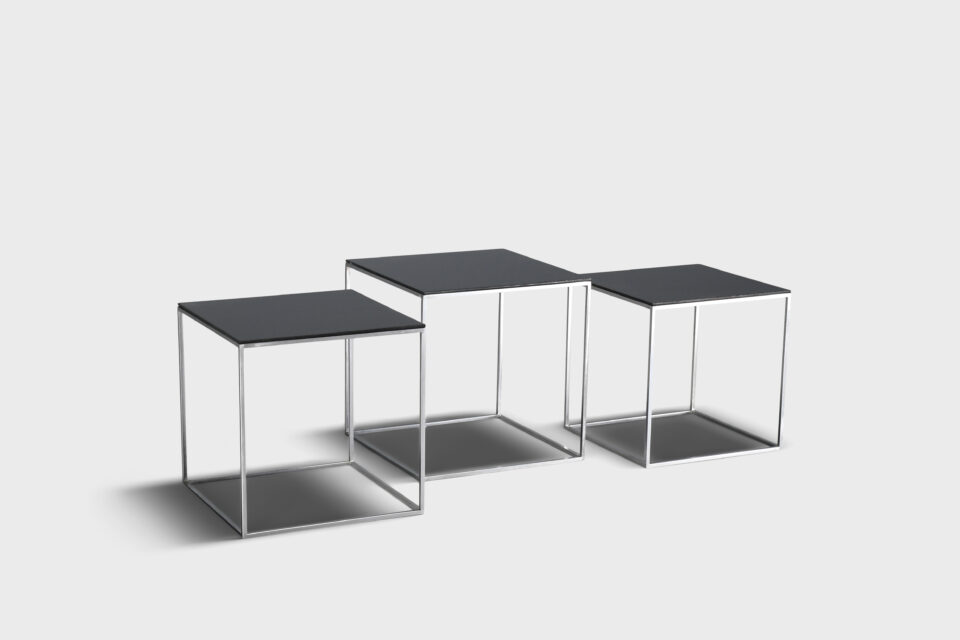 Poul Kjaerholm_PK71_E. Kold Christensen_Nesting_Tables