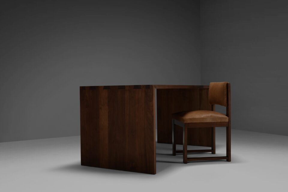 Rustic Solid Teak Desk / Table