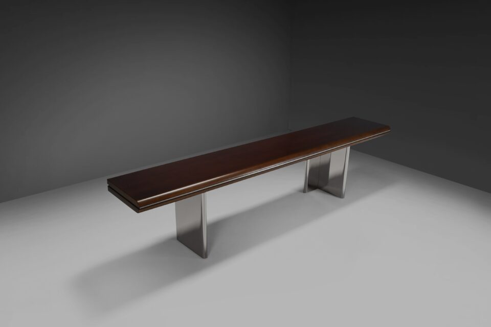 Large Console Table by Hans von Klier for Gruppo Skipper