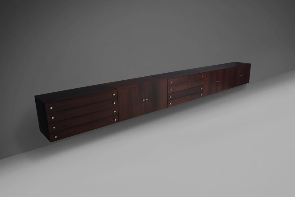 XL Floating Sideboard by Poul Nørreklit for Sigurd Hansen